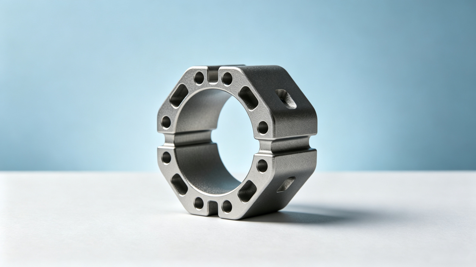 Stainless steel split clamp ring
